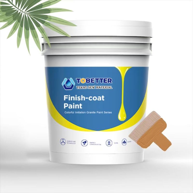 Màu sắc mịn mịn kết thúc lớp sơn giống như Dulux ngoài tường phủ