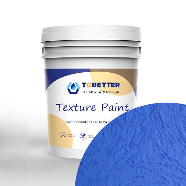 Sơn tường bên ngoài Acrylic Art Texture Waterproof High Gloss Sơn trên tường có kết cấu