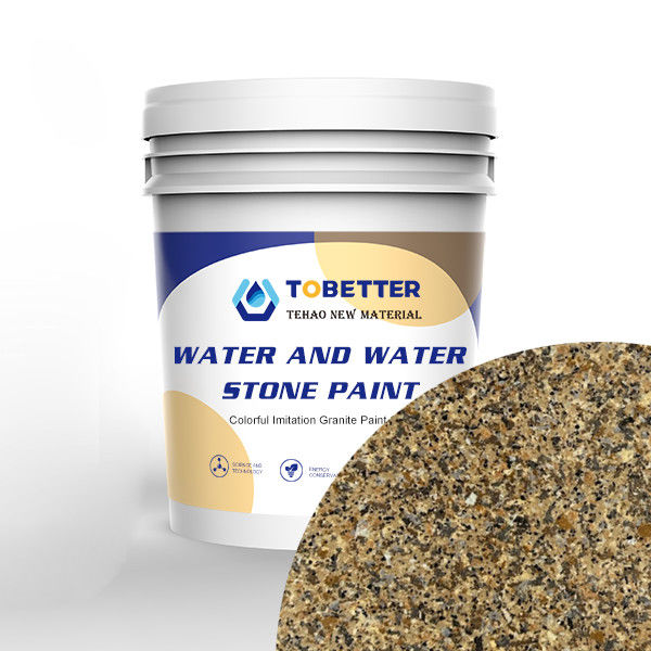 Phép đá granite kết thúc kết cấu sơn nước và nước sinh ra từ nước tương tự như Dulux