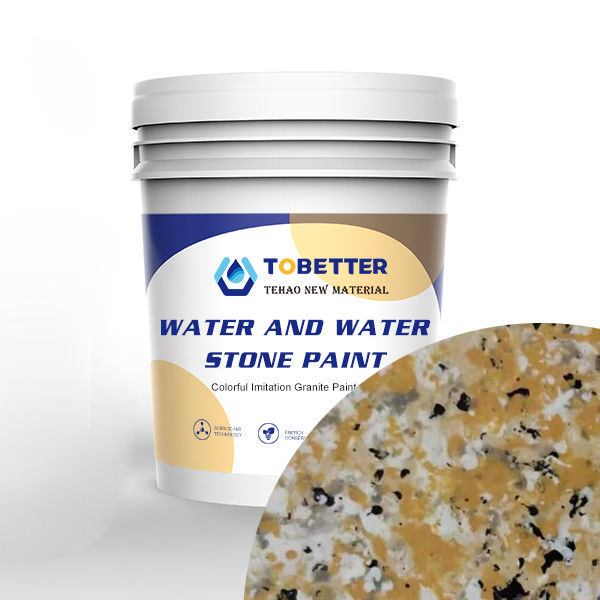 Sơn đá giả mạo Sơn chống nước cho các bức tường bên ngoài tương tự như Dulux