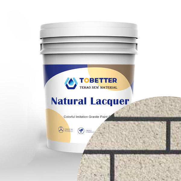 Cát tự nhiên Acrylic Emulsion Coating Paint Stone Effect Wall Paint Rock Pieces Cát màu sắc